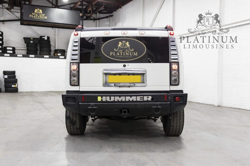 Hummer Limo Hire - Hummer H2 White