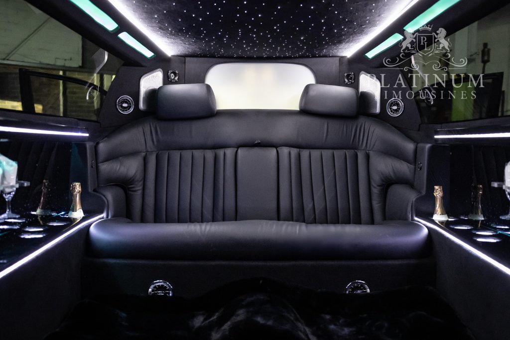 Rolls Royce Phantom Limo Hire (Interior)