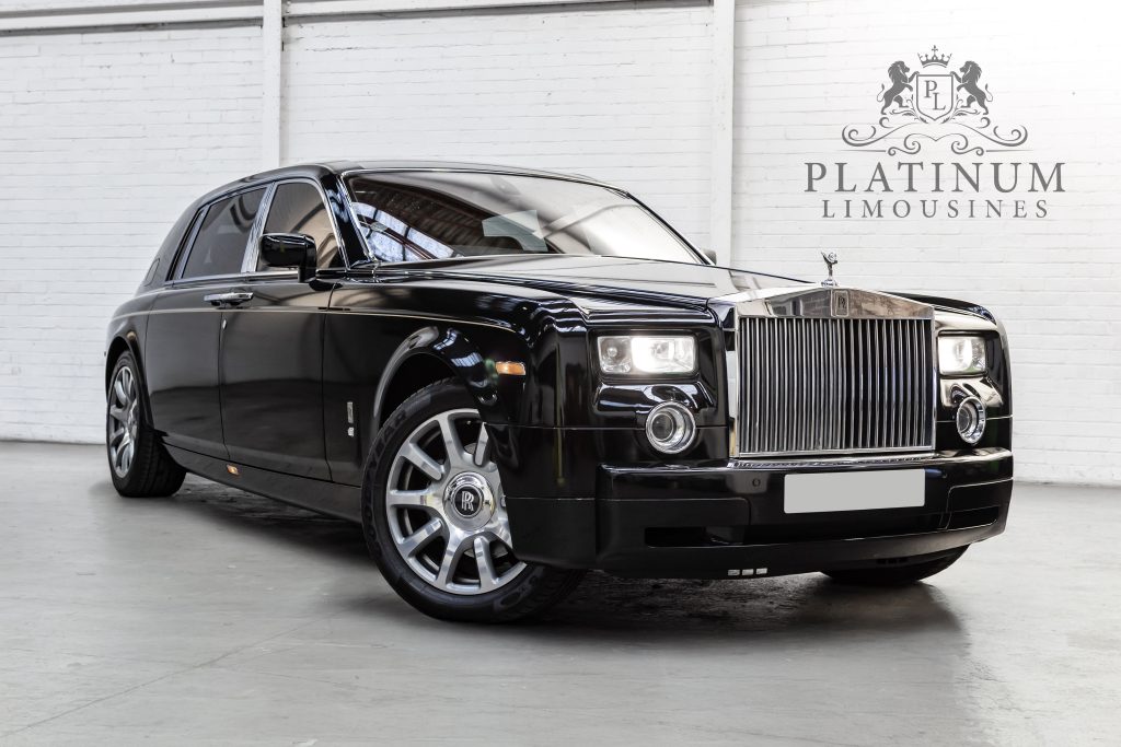 Black Rolls Royce Phantom EWB Hire