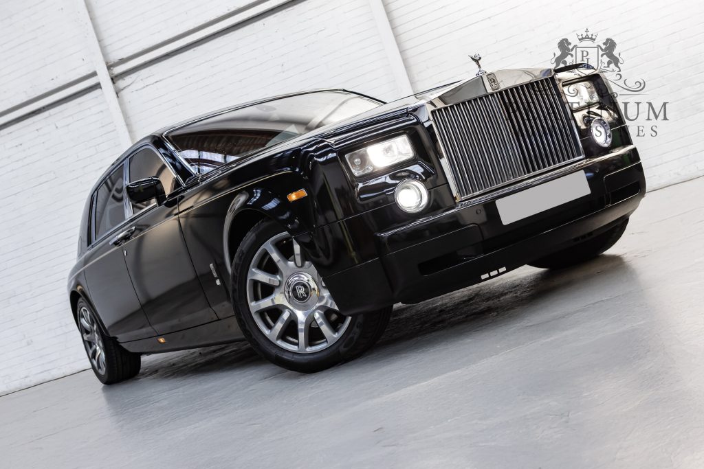 Black Rolls Royce Phantom EWB Hire