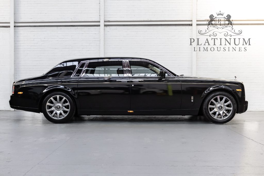Black Rolls Royce Phantom EWB Hire