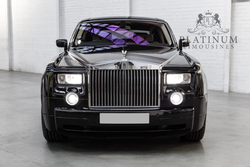 Black Rolls Royce Phantom EWB Hire