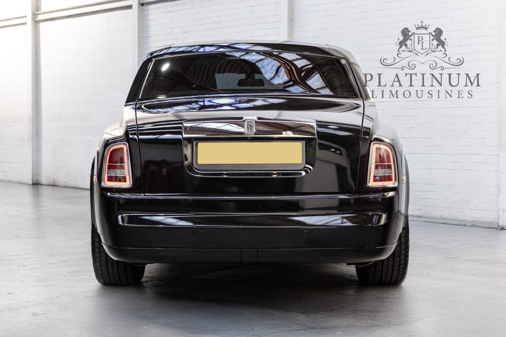 Black Rolls Royce Phantom EWB Hire