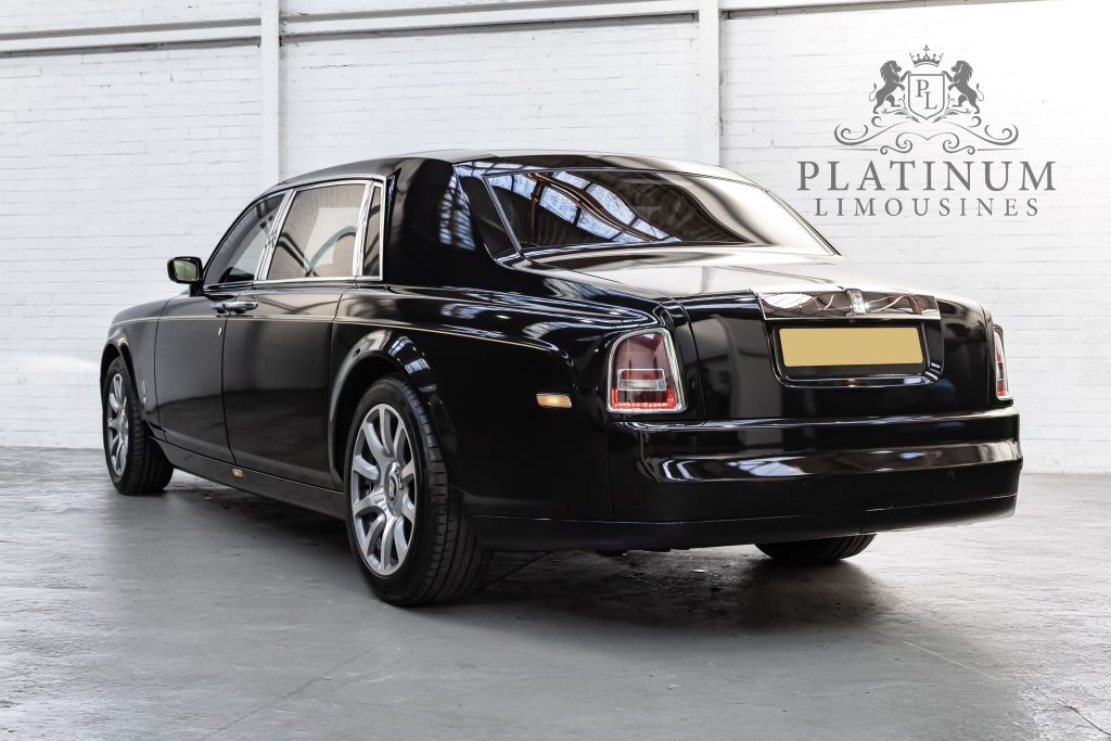 Black Rolls Royce Phantom EWB Hire