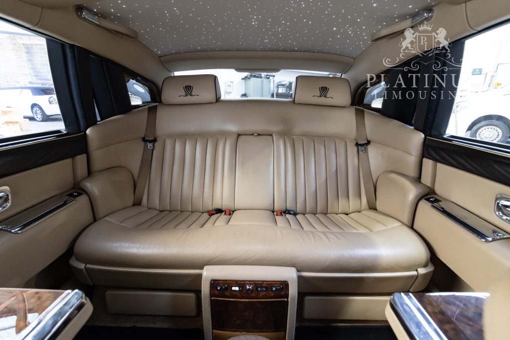 Black Rolls Royce Phantom EWB Hire